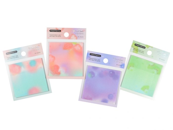 Sticky notes M&G Masmarcu Fruit Soda transparent - 1/4