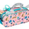 Pencil case Viquel square double zip Exotic - 2/3