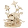 Wooden 3D puzzle Marabu Kids houses - 2/3